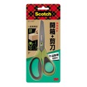 枕頭山 3M Scotch 二合一開箱剪刀不沾膠帶剪刀 開箱剪刀 不沾膠剪刀 事務剪刀 辦工剪刀 省力剪刀-規格圖3