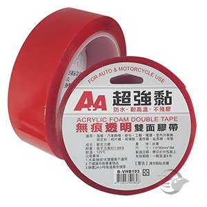 枕頭山 A+A 無痕透明雙面膠 無痕雙面膠 透明雙面膠 防水雙面膠 耐高溫雙面膠 不殘膠-細節圖4
