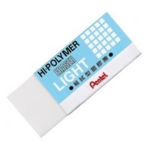 PENTEL 飛龍 ZEL-05 ZEL-08 HI-POLYMER 易拭型 橡皮擦 橡擦 塑膠擦 擦子-細節圖2