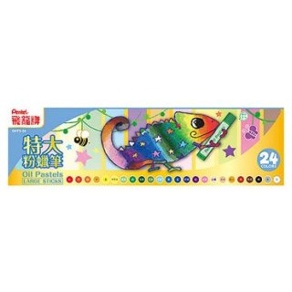枕頭山 PENTEL 飛龍 GHT2 12色 16色 24色 36色 48色 變色龍 特大 粉蠟筆 蠟筆-細節圖3