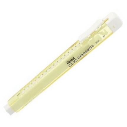 枕頭山 PENTEL 飛龍 ZE81 晶透 透明桿 自動 橡皮擦 橡擦 塑膠擦 擦子-細節圖2