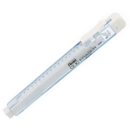 枕頭山 PENTEL 飛龍 ZE81 晶透 透明桿 自動 橡皮擦 橡擦 塑膠擦 擦子-細節圖4