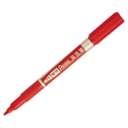 枕頭山 PENTEL 飛龍 NS75 細字 油性筆 奇異筆 記號筆 防水 簽名 插畫 描邊-細節圖3