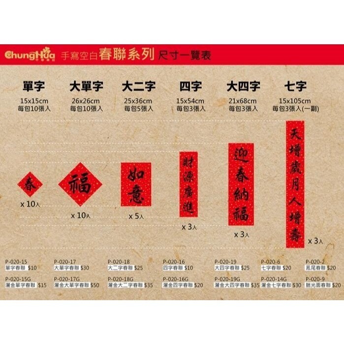 枕頭山 P-020-15 手寫 單字 空白 灑金 金點 春聯 春聯 春聯紙 紅紙 16F-細節圖6