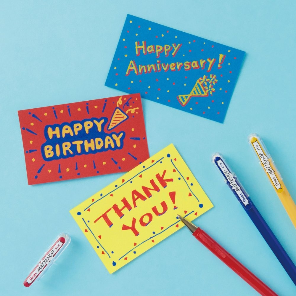 枕頭山 PENTEL 飛龍 K110-V MATTEHOP 1.0 高彩筆 中性筆 原子筆-細節圖7