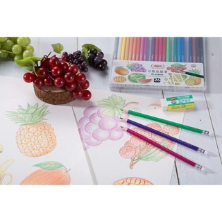 枕頭山 Liberty 利百代 CC-865 24色 可擦 色鉛筆 彩色 鉛筆 彩色鉛筆 彩色蠟筆 8F-細節圖3