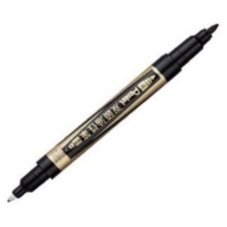 枕頭山 PETNEL 飛龍 N75W 雙頭 油性筆 奇異筆 麥克筆-細節圖2