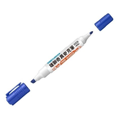 枕頭山 SIMBALION 雄獅 TM-001 2.0 6.0 圓頭 斜頭 雙頭 奇異筆 麥克筆 油性筆-細節圖3