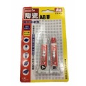 枕頭山 A+A  巨倫 AB膠 強力膠 接著劑 萬用型 陶瓷專用 金屬專用 黏接 修補 修繕 10F-規格圖3