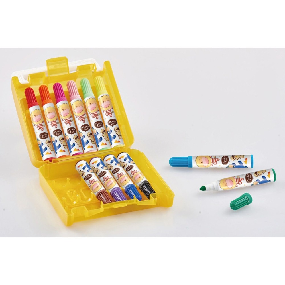 枕頭山 SIMBALION 雄獅 BLM 12色 24色 36色 48色 奶油獅 探索繽紛 彩色筆-細節圖2