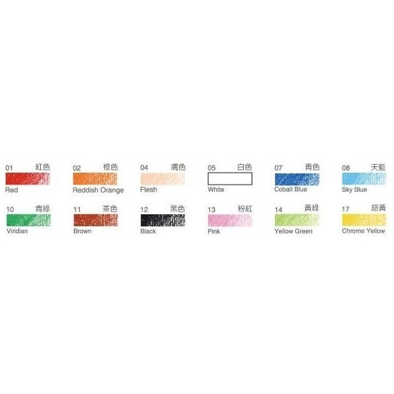 枕頭山 SIMBALION 雄獅 OPL 12色 24色 大支 粉蠟筆 蠟筆-細節圖2