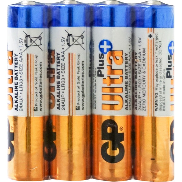 枕頭山 GP超霸 鹼性電池 電池 長效電池 持久 耐用 4號 AAA 3號 AA 4入 4F-細節圖2