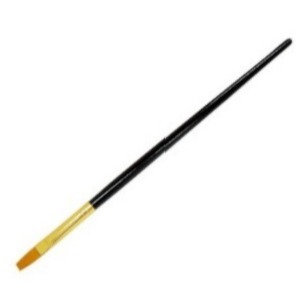 枕頭山 @尺寸齊全@ 平頭 圓頭 尼龍 水彩 畫筆 水筆 刷具 繪畫用品 尼龍筆 8F-規格圖9