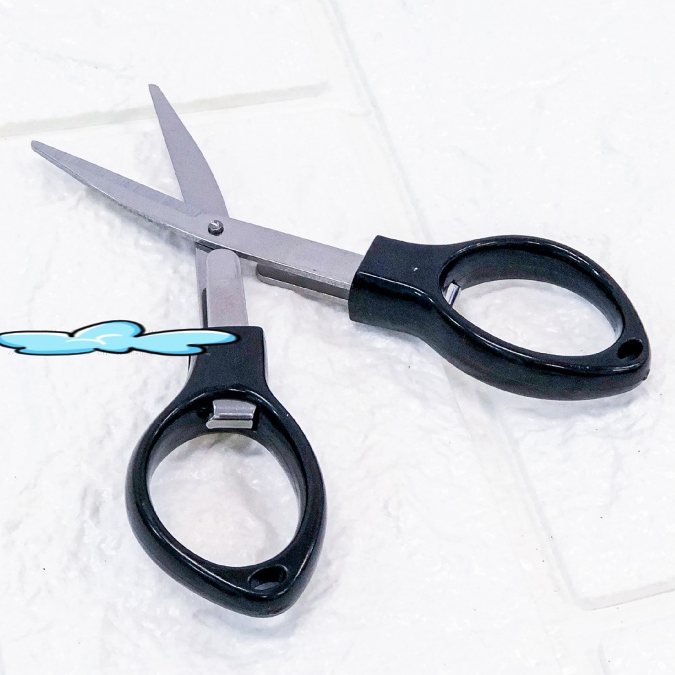 枕頭山 KC-1268B 塑柄 隨身 輕便 旅行剪 萬用剪 剪刀 17F-細節圖3