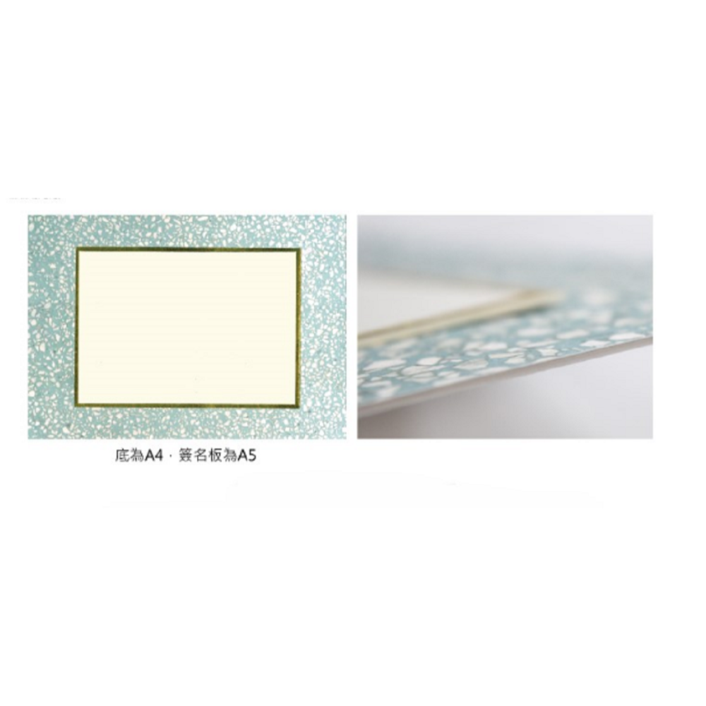 枕頭山  A4 A5 燙金簽名板 大理石簽名板 簽名板 燙金簽名板 明星 偶像 簽名紙板 9F-細節圖2