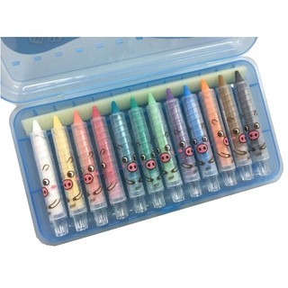 枕頭山 SKB OL-1501 12色 繪樂趣 可水洗 旋轉 蠟筆-細節圖4