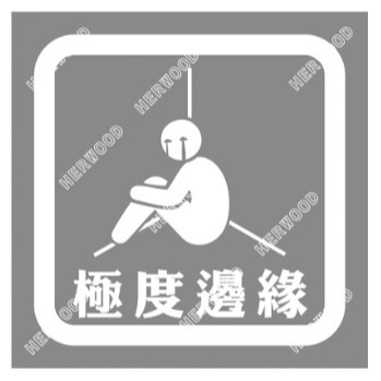 枕頭山 SB0 內有惡犬 禁止奧客 視力檢查 極度邊緣 居家 辦公室 店面 玻璃 白墨 透明 告示 裝飾 貼紙-規格圖10