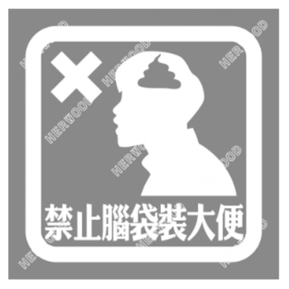 枕頭山 SB0 內有惡犬 禁止奧客 視力檢查 極度邊緣 居家 辦公室 店面 玻璃 白墨 透明 告示 裝飾 貼紙-規格圖10