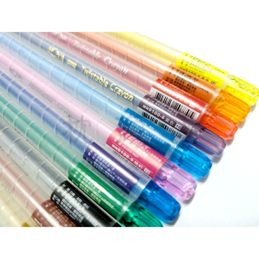 枕頭山 MONA MN9100 旋轉 蠟筆 旋轉蠟筆 劃重點 做記號 標示 註記-細節圖4