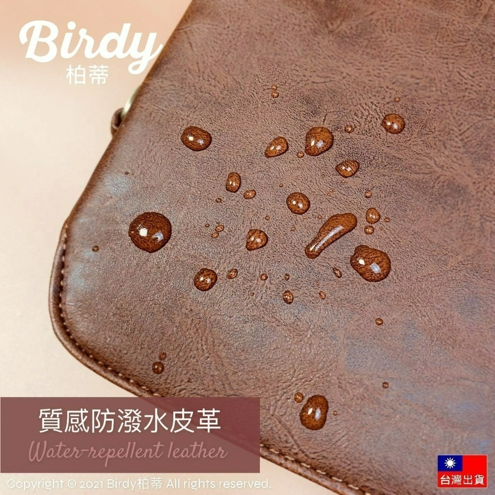 ⭐BIRDY柏蒂｜復古皮革極厚360度抗震防潑水 13吋14吋15吋16吋 公事包 手提肩背筆電包 行李箱外掛電腦包-細節圖6