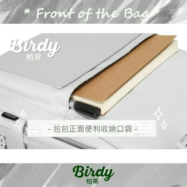 ⭐BIRDY柏蒂｜15吋14吋防潑水筆電後背包 日系學院風筆電包 電腦包 防水背包 書包 雙肩包 筆電背包 帆布背包-細節圖5