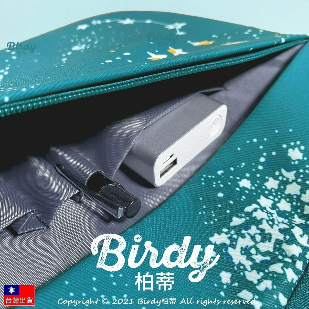 ⭐BIRDY柏蒂｜泰迪熊絨毛⭐加厚防撞筆電包 墨綠星空抗震手提筆電包 13吋內膽包 14吋15吋電腦包 筆電保護套-細節圖5