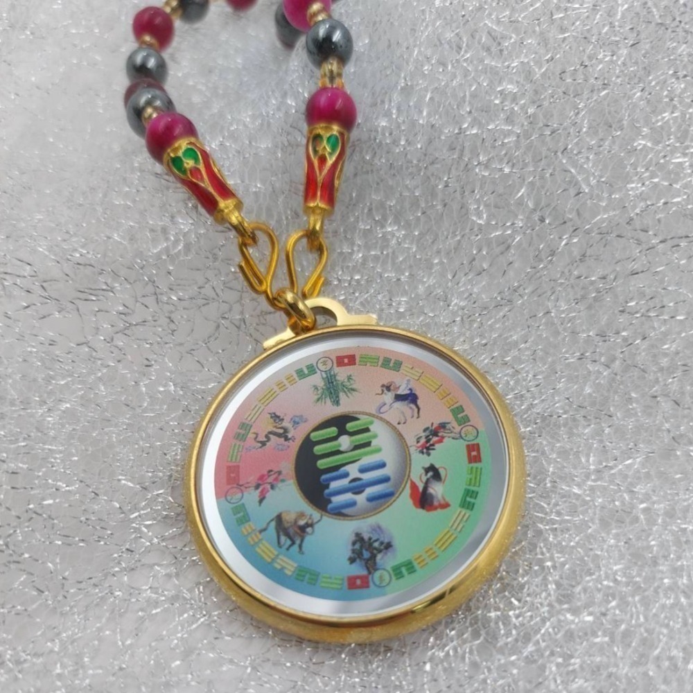 【大得志能量館】遠紅外線八卦能量雙面卦鍊 夬卦+解卦 夬卦通天 去除陰煞 針對運勢不開 長期憂鬱使用 現貨-細節圖5