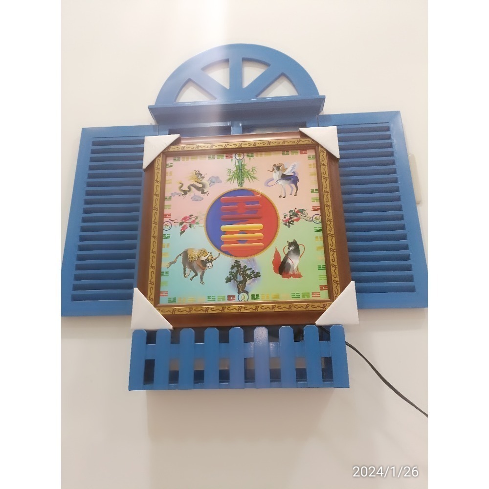 【大得志能量館】2024年甲辰年強力推薦－火天大有量子八卦壁燈 市價七折優惠-細節圖6