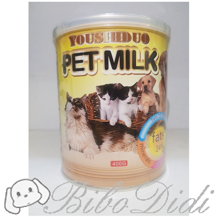 毛球寵物 澳洲原裝進口 YOUSIHDUO優思多 寵物專用即溶奶粉 400克 適合所有犬貓