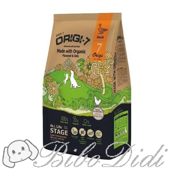 毛球寵物 韓國 ORIGI-7 頂級有機軟飼料 有機雙認證 牛肉 羊肉 鴨肉 鮭魚 6kg大包加碼送零食一包-細節圖5