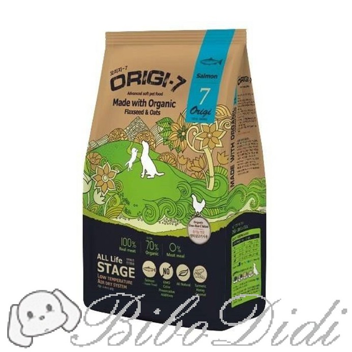 毛球寵物 韓國 ORIGI-7 頂級有機軟飼料 有機雙認證 牛肉 羊肉 鴨肉 鮭魚 6kg大包加碼送零食一包-細節圖6