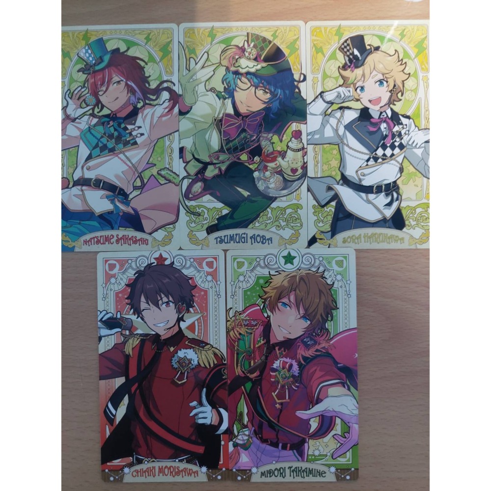 [現貨]合奏 塔羅牌 多彈售 偶像夢幻祭 EDEN 敬人 鬼龍 夏目 游木真 真緒 日和 純 茨 亂 北斗 涉-細節圖2