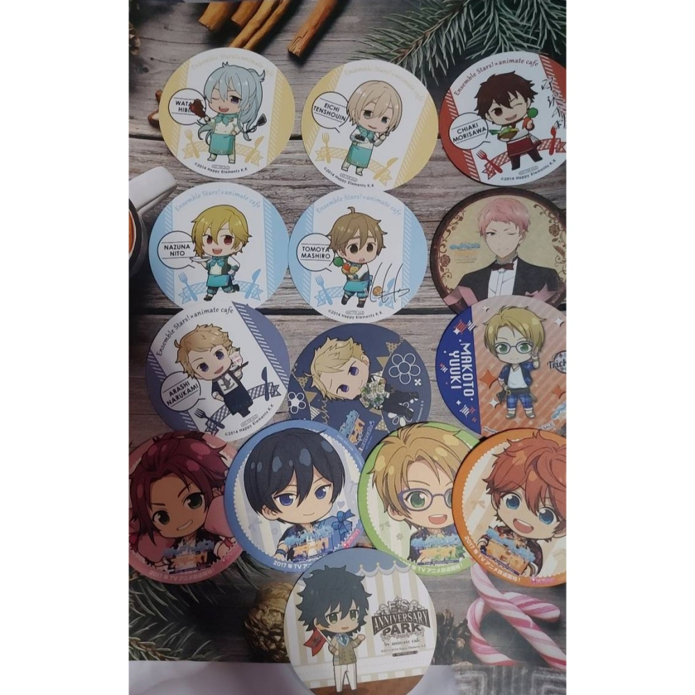 [現貨]出清 偶像夢幻祭 合奏 杯墊 泉 雷歐 凜月 嵐 千秋 英智  創 真 涉 TS KNIGHT-細節圖2