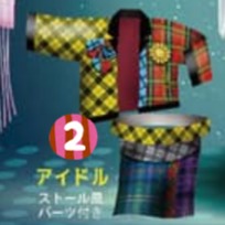 全新 現貨 DIS 可動公仔衣 歌謠show 1/12 |轉蛋 扭蛋 人偶 素體 模型 娃衣 衣服 偶像 模型衣 歌謠-規格圖1