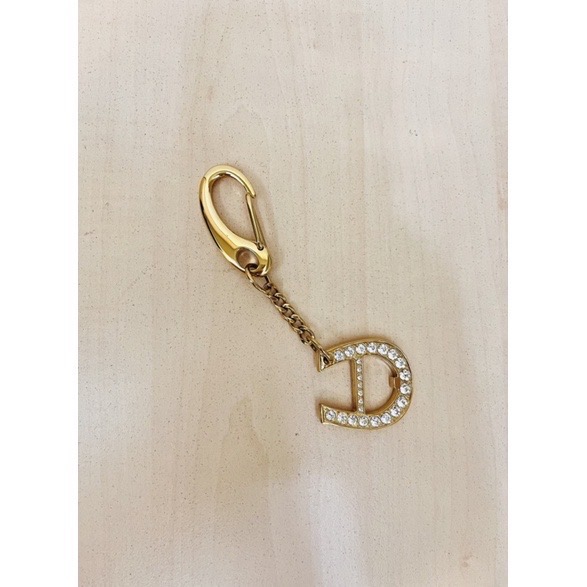 全新 德國AIGNER 鑲鑽鑰匙圈 吊飾-細節圖2