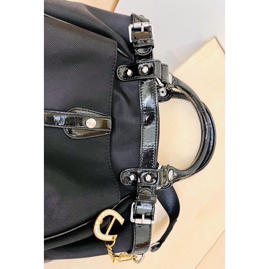 全新 德國AIGNER 鑲鑽鑰匙圈 吊飾-細節圖3