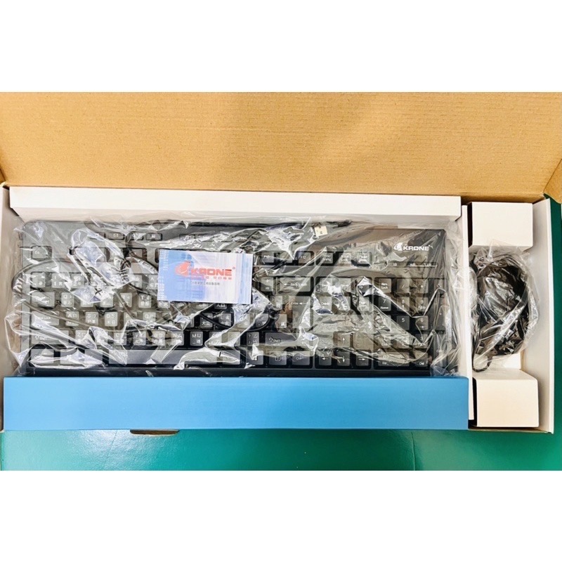 Krone立光 藍光梭哈手II USB多媒體防水鍵盤&藍光滑鼠組-細節圖2