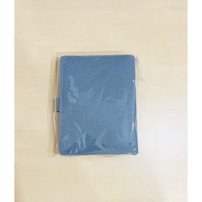 全新未拆封 仿皮革 活頁筆記本-細節圖2