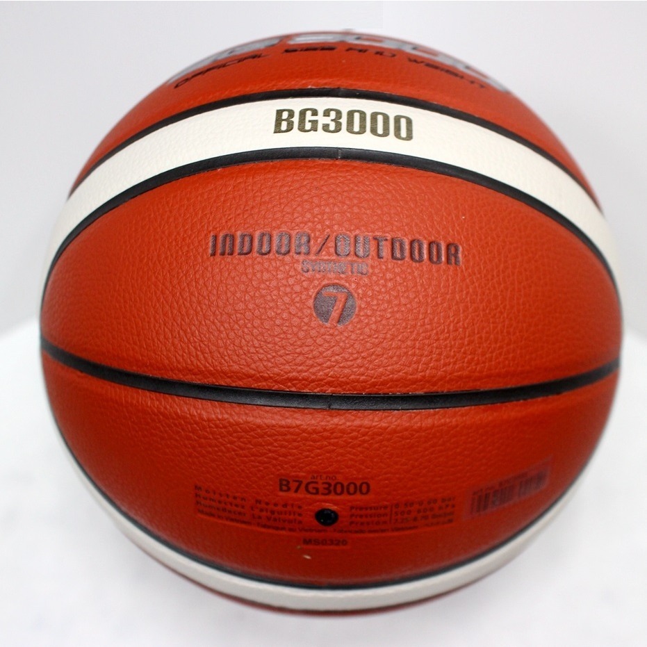 快速出貨🔥 MOLTEN BG3000 男子 7號 籃球 FIBA PU 合成皮 室內外 籃球 全場地適用-細節圖3