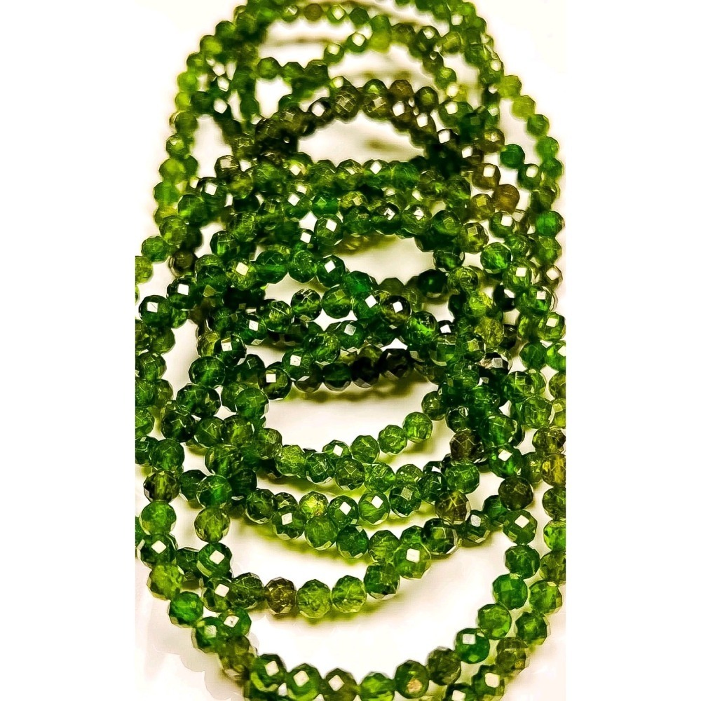 🌳天然綠透輝手珠手鏈手串手環手排手鍊 消除負面情緒激發正能量招人緣招貴人招財治療精神創傷 情人節母親節父親節慶生日送禮-細節圖3