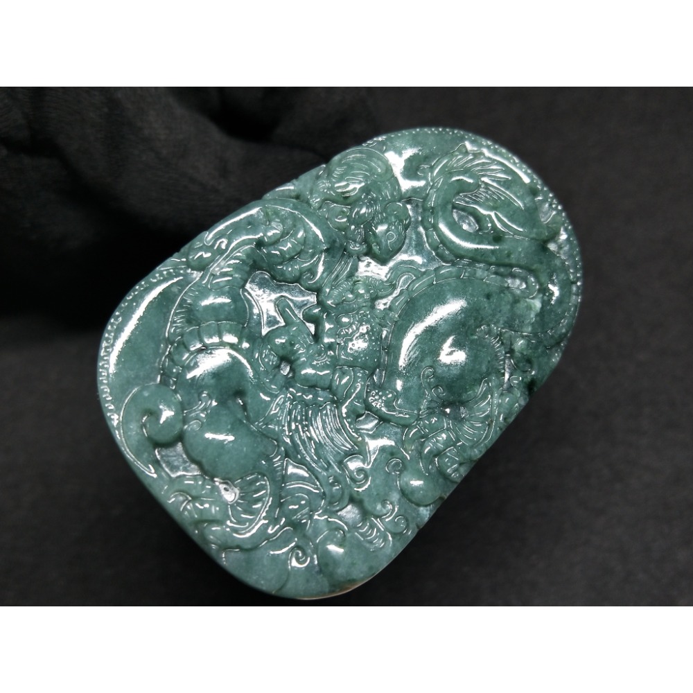 🐉天然翡翠子辰牌 望子成龍生意興隆招財進寶子孫滿堂 情人節母親節父親節慶生日送禮收藏玉龍玉鼠龍鼠牌項鍊吊墜子擺件玉牌玉-細節圖3