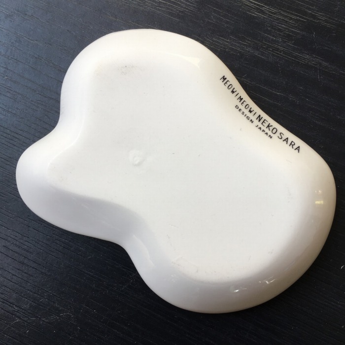 【現貨+預購】Meow!Meow! 貓咪 陶瓷 豆皿 醬料碟 茶包碟 點心盤 小倉陶器♡萌獸動物園♡-細節圖10