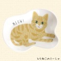 【現貨+預購】Meow!Meow! 貓咪 陶瓷 豆皿 醬料碟 茶包碟 點心盤 小倉陶器♡萌獸動物園♡-規格圖11