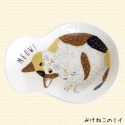 【現貨+預購】Meow!Meow! 貓咪 陶瓷 豆皿 醬料碟 茶包碟 點心盤 小倉陶器♡萌獸動物園♡-規格圖11