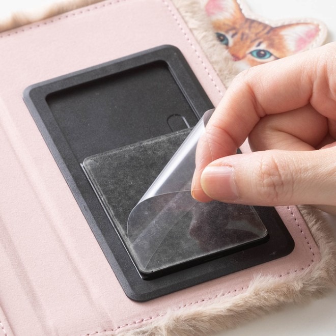 【現貨】FELISSIMO×YOU+MORE×貓部 撒嬌貓咪毛茸茸手機保護套 手機殼 虎斑貓 三毛貓♡萌獸動物園♡-細節圖6