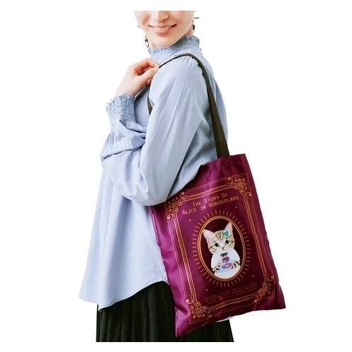 【現貨+預購】FELISSIMO×貓部 小貓的童話故事A4托特包 肩背袋 側揹包♡萌獸動物園♡-細節圖2