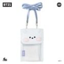 【現貨】BT21 minini PVC 斜背透明手機袋 斜揹包 肩背包 痛包 曬娃包 BTS防彈少年團♡萌獸動物園♡-規格圖9