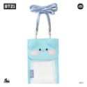【現貨】BT21 minini PVC 斜背透明手機袋 斜揹包 肩背包 痛包 曬娃包 BTS防彈少年團♡萌獸動物園♡-規格圖9
