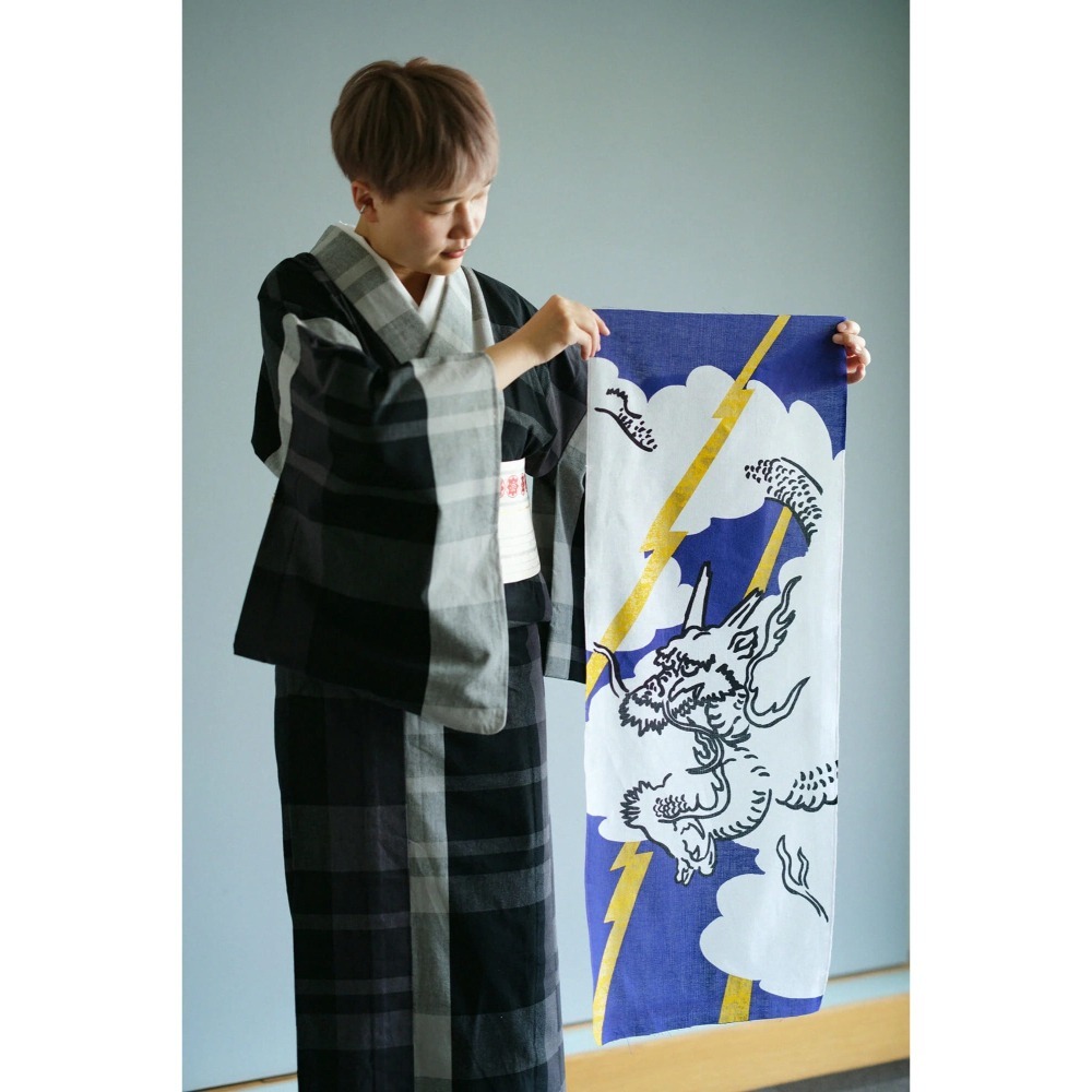 【預購組合贈包裝】SOUSOU 2024 龍年特典 生肖伊勢木棉手巾 分趾襪 足袋下 棉襪 日本製♡萌獸動物園♡-細節圖2