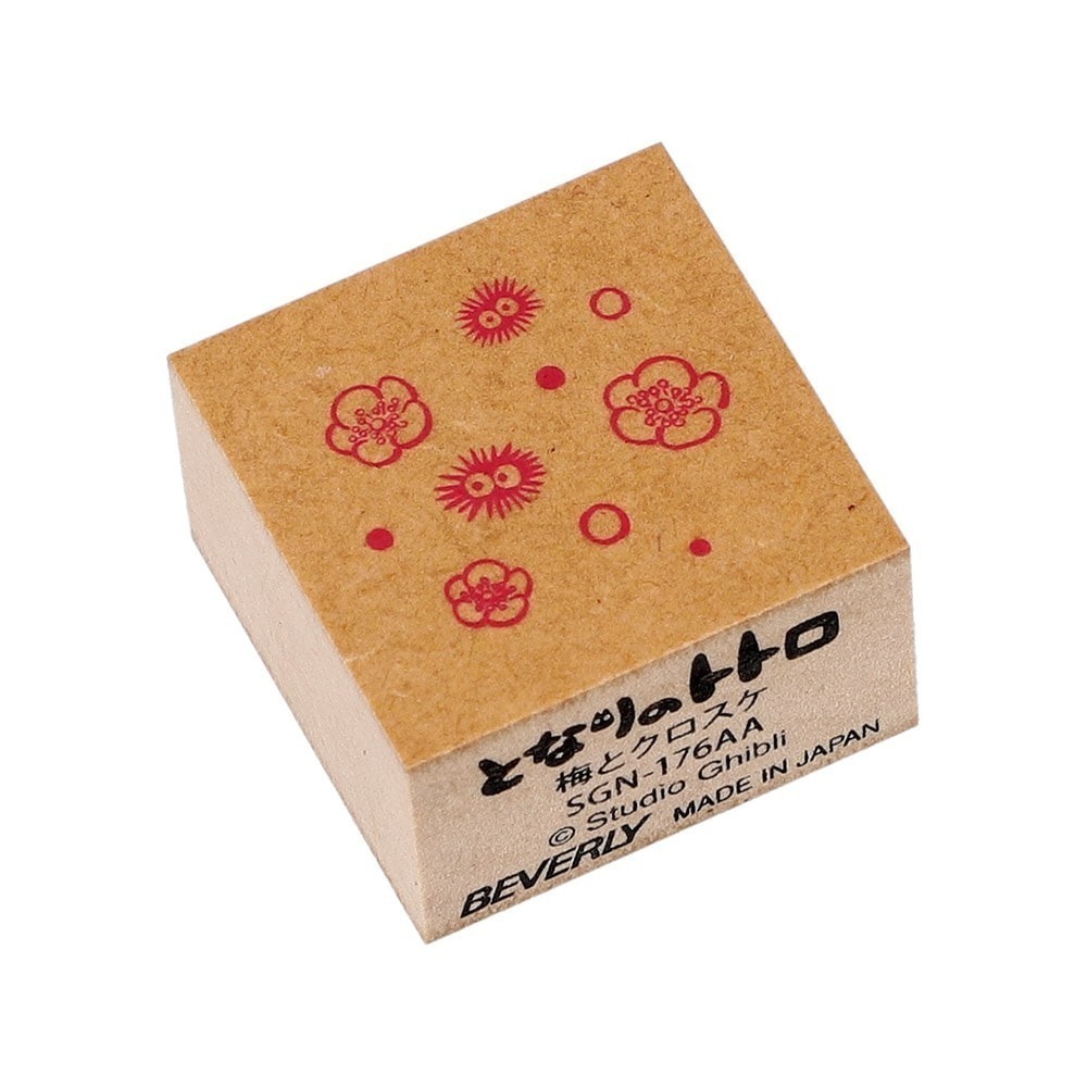 【正版現貨】橡子共和國 2024龍年龍貓日式印章 宮崎駿 吉卜力 賀年卡 手帳裝飾 日本製♡萌獸動物園♡-細節圖9